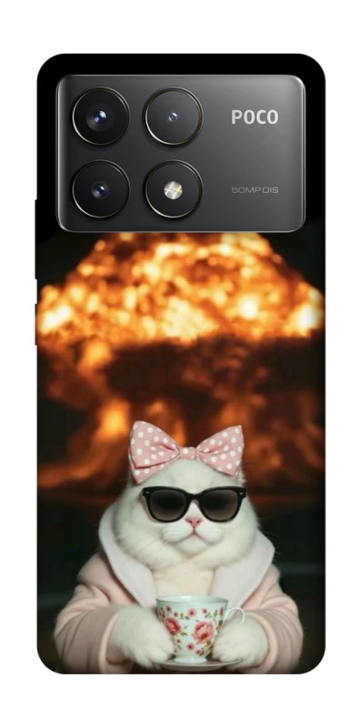 Чохол на Xiaomi Poco F6 Pro Exploding Kittens ver.2 фото 1 з 1