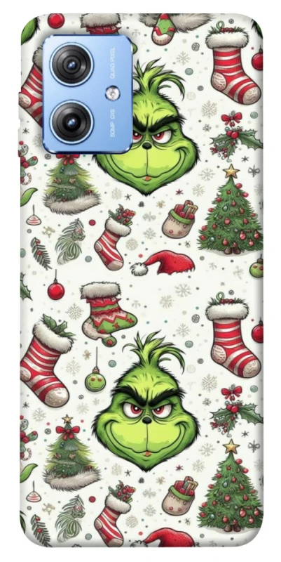 Чохол на Motorola Moto G84 Grinch mood ver.3 фото 1 з 1