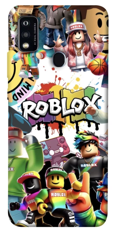 Чехол на ZTE Blade A51 Roblox Characters Collage фото 1 из 1