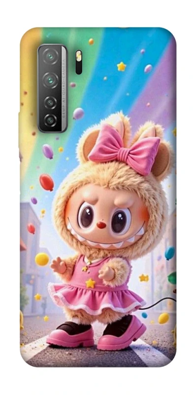 Чохол на Huawei Nova 7 SE Labubu rainbow фото 1 з 1
