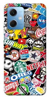 Чохол на Xiaomi Redmi Note 12 5G brands фото 1 з 1