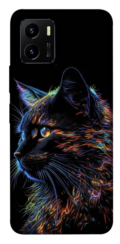 Чехол на Vivo Y15s Черный кот фото 1 из 1