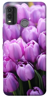 Чохол на Nokia G11 Plus Фіолетові тюльпани фото 1 з 1