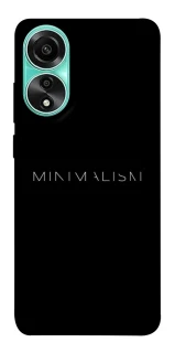 Чохол на Oppo A78 4G Minimalism фото 1 з 1