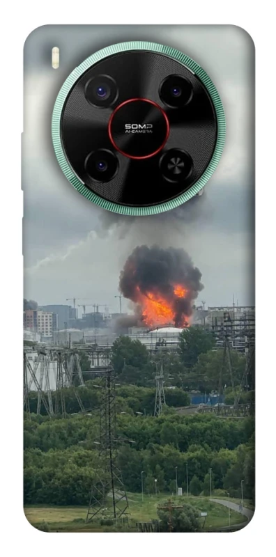Чохол на ZTE Nubia V70 Max Moscow never sleeps ver.4 фото 1 з 1