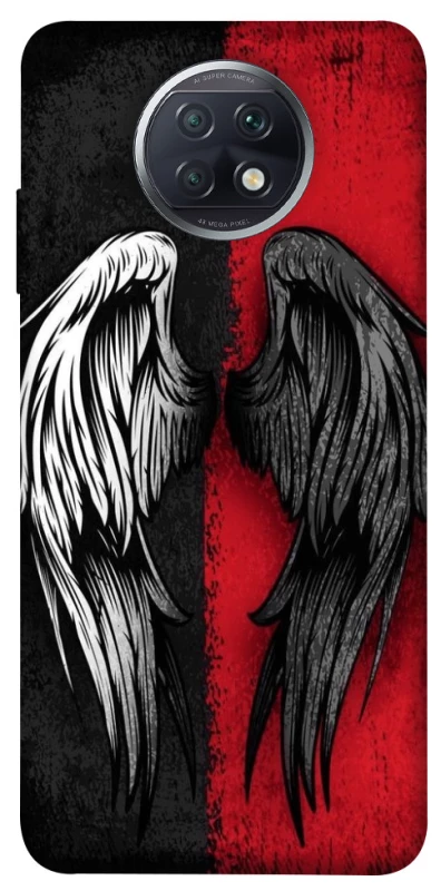 Чехол на Xiaomi Redmi Note 9 5G / Note 9T Angel and Devil фото 1 из 1