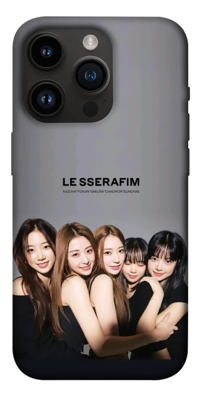 Чехол на Apple iPhone 14 Pro (6.1") LE SSERAFIM v2 фото 1 из 1