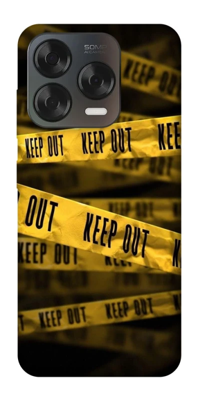 Чехол на ZTE Blade V70 Design keep out фото 2 из 2