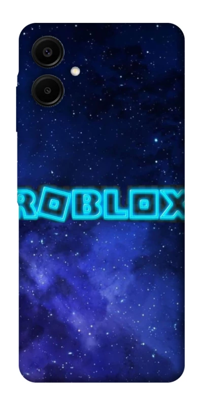 Чохол на Samsung Galaxy A06 Roblox Space Logo Blue фото 1 з 1