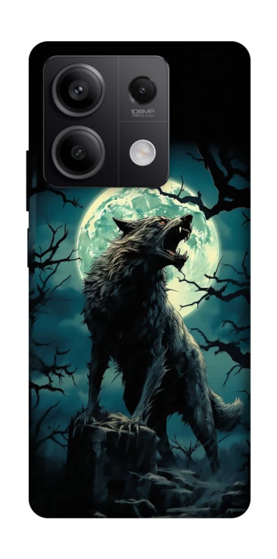 Чохол на Xiaomi Redmi Note 13 5G Вовк під місяцем фото 1 з 1