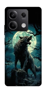 Чохол на Xiaomi Redmi Note 13 5G Вовк під місяцем фото 1 з 1