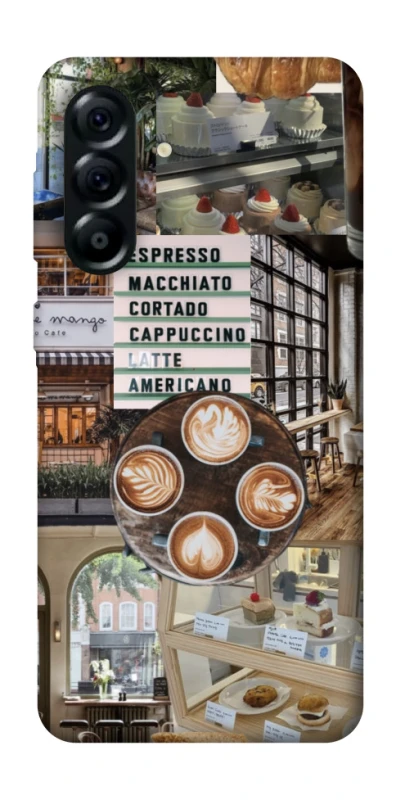 Чехол на Samsung Galaxy A57 5G Coffee collage ver.5 фото 1 из 1