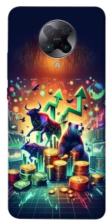 Чехол на Xiaomi Redmi K30 Pro / Poco F2 Pro Crypto market фото 1 из 1