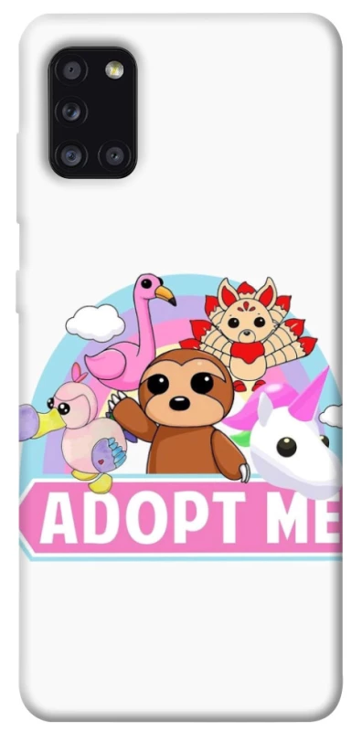 Чохол на Samsung Galaxy A31 Adopt Me Pets Logo фото 1 з 1