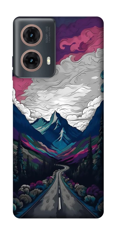 Чохол на Motorola Moto G85 Намальовані гори фото 1 з 1