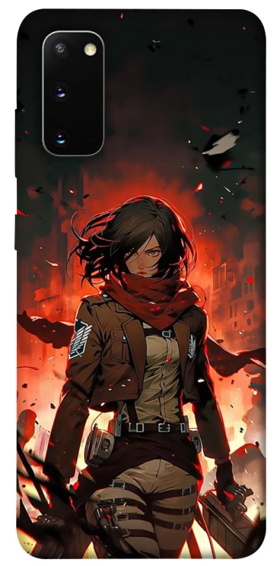 Чехол на Samsung Galaxy S20 Mikasa v2 фото 1 из 1