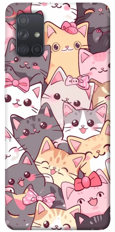 Чохол на Samsung Galaxy A71 Cute Cat фото 1 з 1