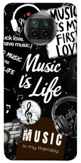 Чехол на Xiaomi Mi 10T Lite / Redmi Note 9 Pro 5G Music is Life фото 1 из 1
