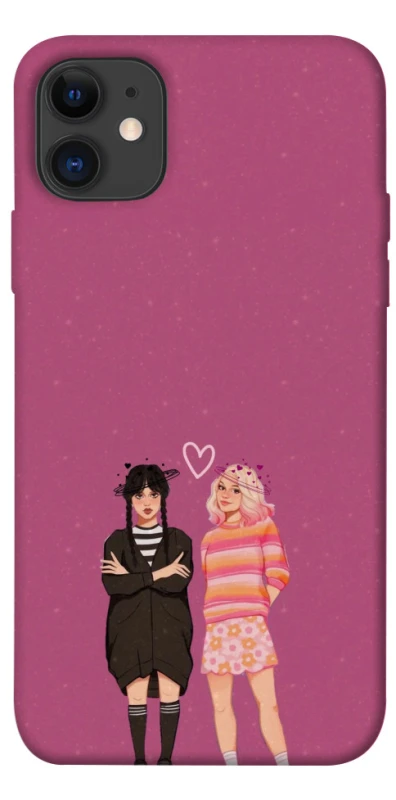 Чохол на Apple iPhone 11 (6.1") Raven & Rainbow Wednesday фото 1 з 1