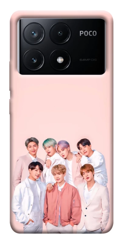 Чехол на Xiaomi Poco X6 BTS фото 1 из 1