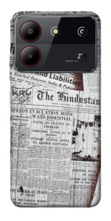 Чехол на ZTE Blade A54 4G Газеты фото 1 из 1