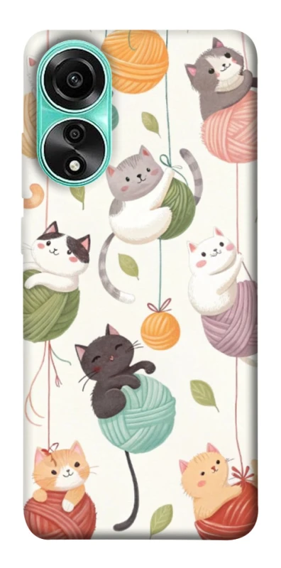 Чохол на Oppo A78 4G Funny Kittens фото 1 з 1