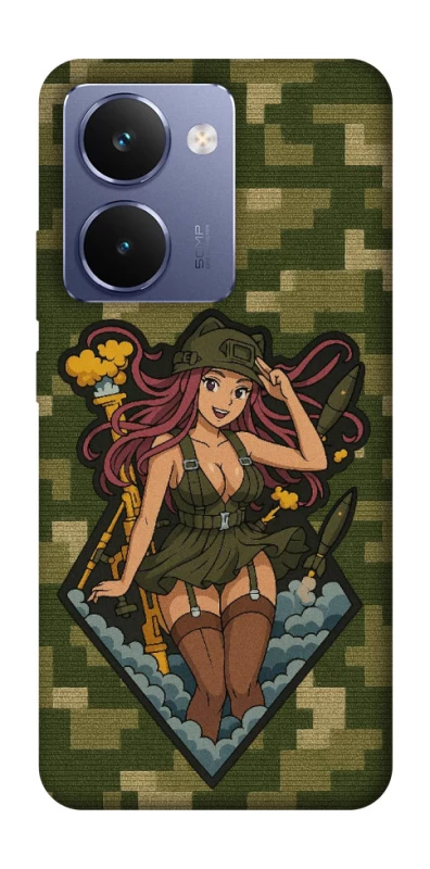 Чохол на Realme P3 Ultra Military Waifu фото 1 з 1