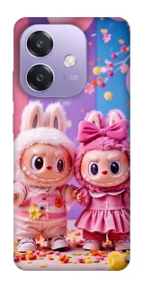 Чохол на Oppo A3X Labubu twins ver.2 фото 1 з 1