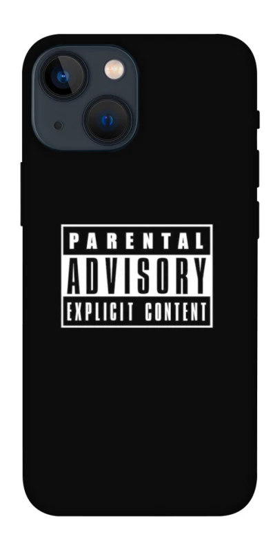 Чехол на Apple iPhone 13 mini (5.4") Parental Advisory Label фото 1 из 1