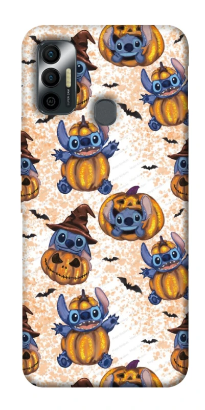 Чехол на TECNO Spark 7 Halloween Stitch ver.1 фото 1 из 1