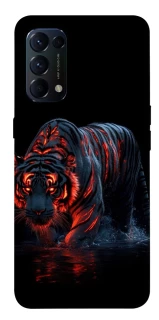 Чохол на Oppo Reno 5 4G fire tiger фото 1 з 1