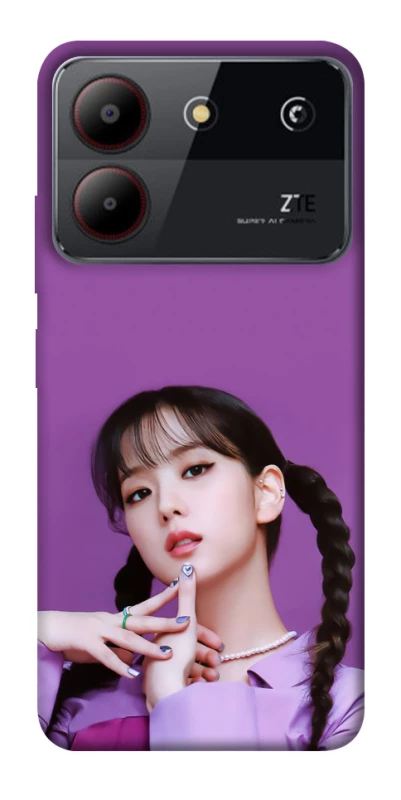 Чехол на ZTE Blade A54 4G JISOO - BLACKPINK фото 1 из 1