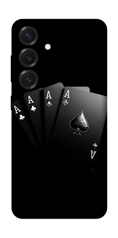 Чехол на Samsung Galaxy S26+ Black Cards фото 1 из 1