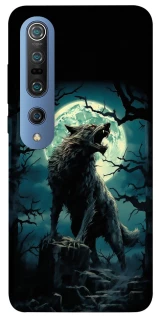 Чохол на Xiaomi Mi 10 / Mi 10 Pro Вовк під місяцем фото 1 з 1