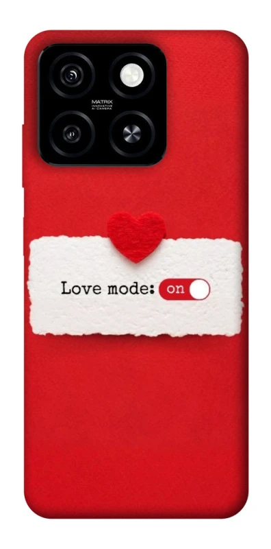 Чохол на ZTE Blade A55 4G Love Mode ON фото 1 з 1