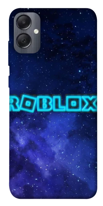 Чохол на Samsung Galaxy A05 Roblox Space Logo Blue фото 1 з 1