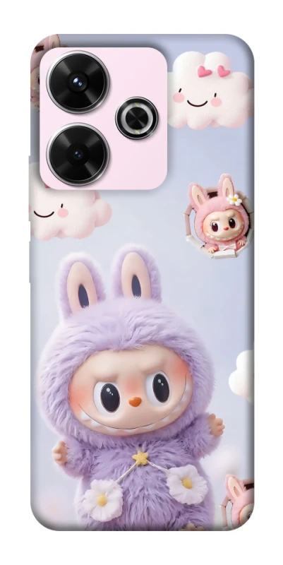 Чохол на Xiaomi Poco M6 4G Labubu & clouds фото 1 з 1