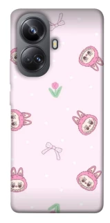 Чохол на Realme 10 Pro+ Labubu Flower фото 1 з 1