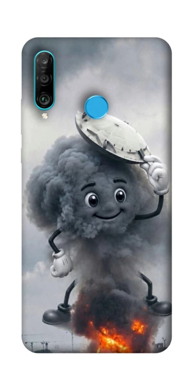 Чохол на Huawei P30 lite Moscow never sleeps ver.3 фото 1 з 1