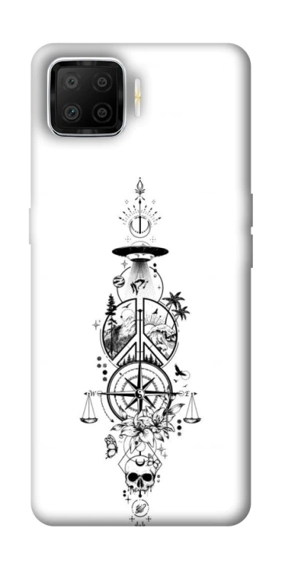 Чехол на Oppo A73 (2017) Tattoo ver.7 фото 1 из 1