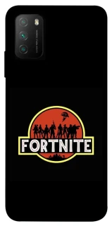 Чехол на Xiaomi Poco M3 Fortnite logo ver.1 фото 1 из 1