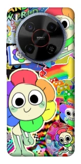 Чехол на ZTE Blade V70 Max Dandy world collage фото 1 из 1