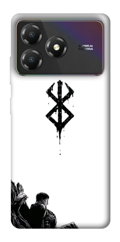 Чохол на ZTE Blade A36 berserk white фото 1 з 1
