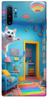 Чохол на Samsung Galaxy Note 10 Plus crazy cat фото 1 з 1