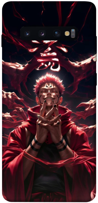 Чехол на Samsung Galaxy S10+ Ryomen Sukuna фото 1 из 1