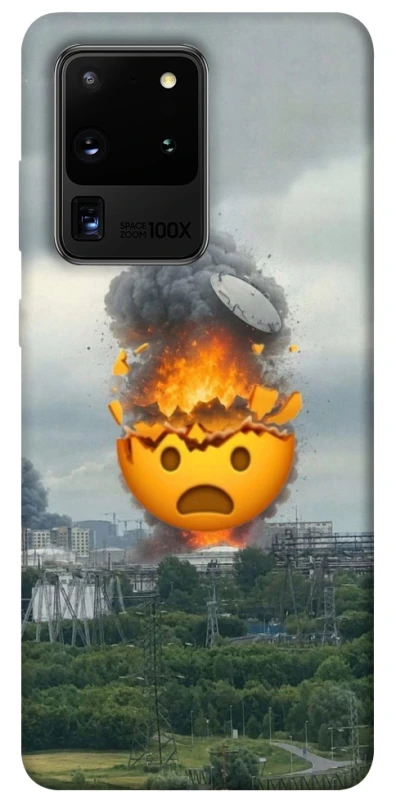 Чохол на Samsung Galaxy S20 Ultra Moscow never sleeps ver.2 фото 1 з 1