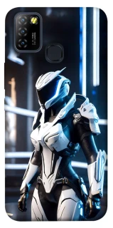 Чохол на Infinix Hot 10 Lite Cyber space girl ver.6 фото 1 з 1