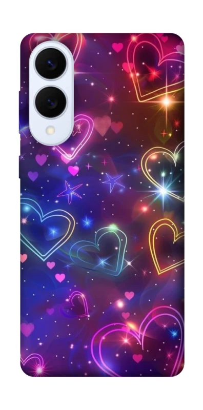Чохол на Samsung Galaxy S25 Edge Drawn hearts фото 1 з 1