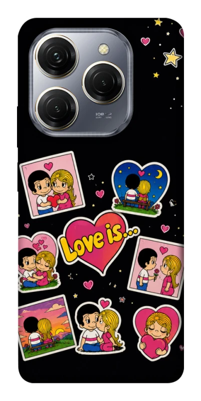 Чехол на TECNO Spark 20 Pro Love is фото 1 из 1