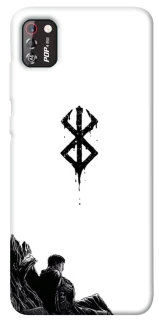 Чехол на TECNO POP 4 Pro berserk white фото 1 из 1
